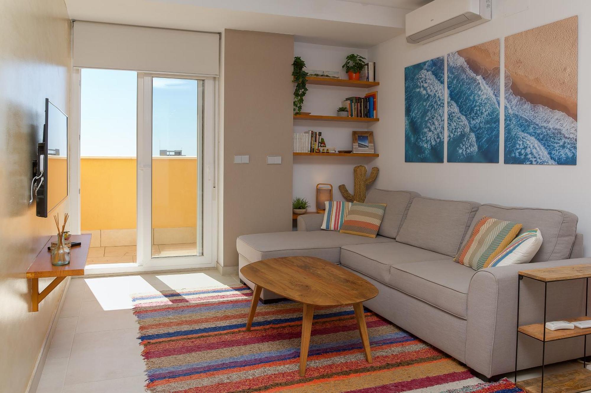 Ferienwohnung Deja Blue - Tarifa Rent Modern Penthouse Exterior foto